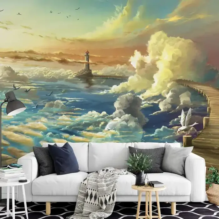 Fototapete aerroscape – Am Ufer des Himmels