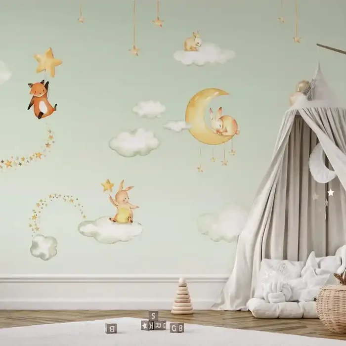 Fototapete Oliver Robins – Süße Träume grün