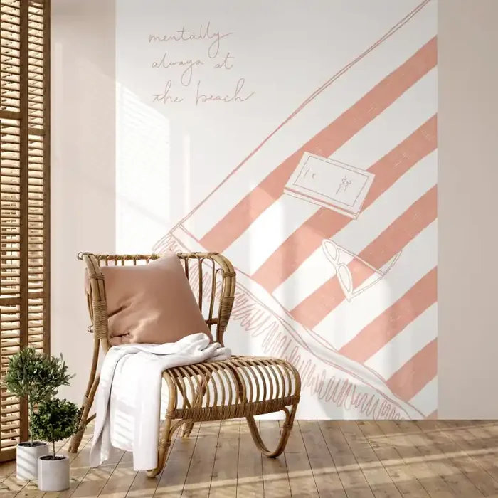 Fototapete Sehnsucht nach Meer und Strand Sommer Tapete – Soley