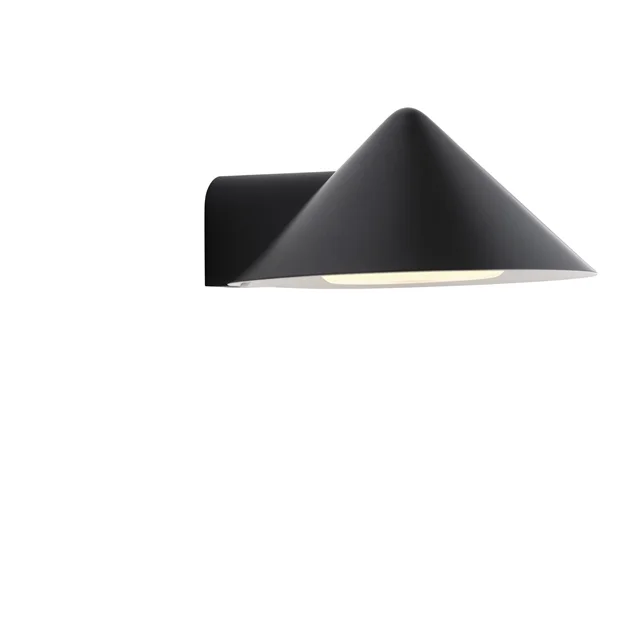 Frandsen Schwarz Wandlampe Matt