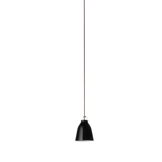 Fritz Hansen Caravaggio Pendelleuchte P1 Schwarz