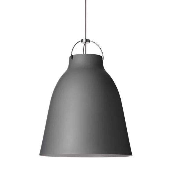 Fritz Hansen Caravaggio Pendelleuchte P3 Matt Grau 45