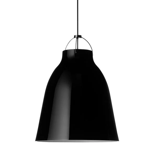 Fritz Hansen Caravaggio Pendelleuchte P3 Schwarz/Schwarz