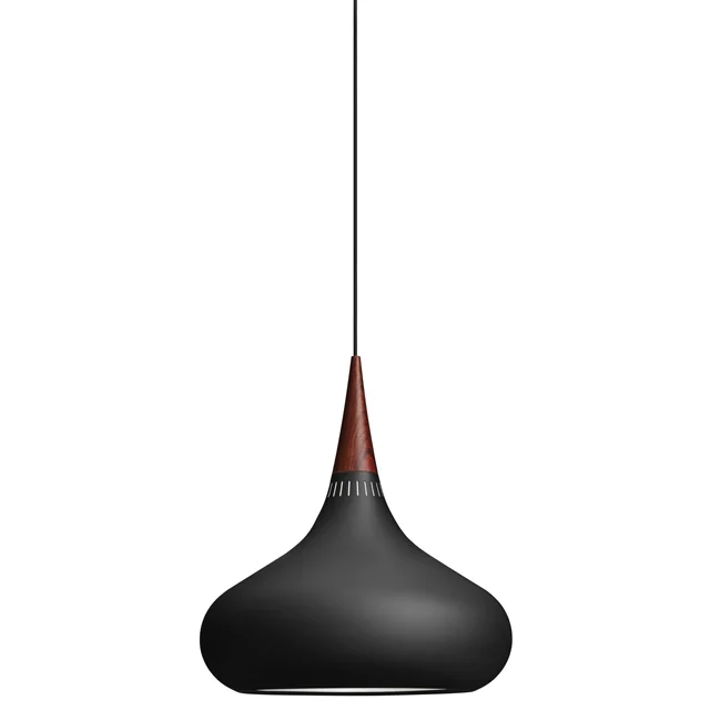 Fritz Hansen Orient P3 Pendelleuchte Schwarz