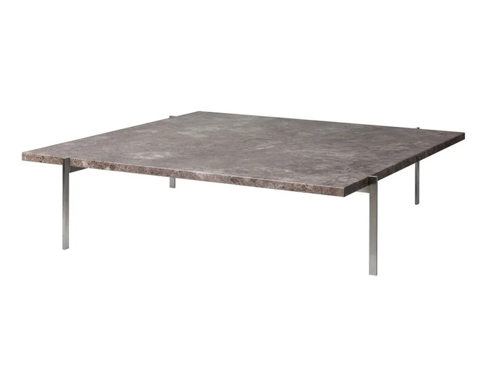 Fritz Hansen PK 61 – Couchtisch aus Metall Entworfen von Poul Kjaerholm