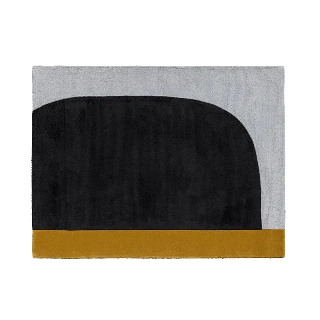 Fritz Hansen Rugs Ocker Teppich 103 X 130 cm