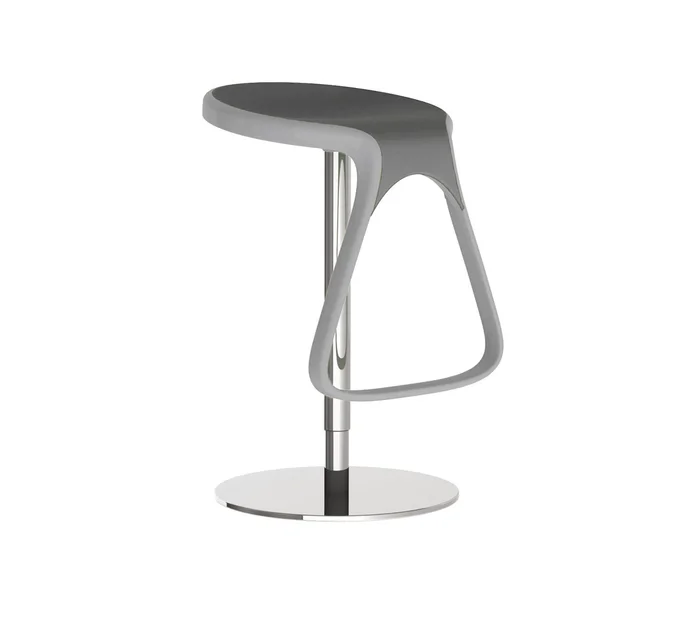 Gaber Octo Hocker – verchromtes Gestell Entworfen von Stefano Sandonà