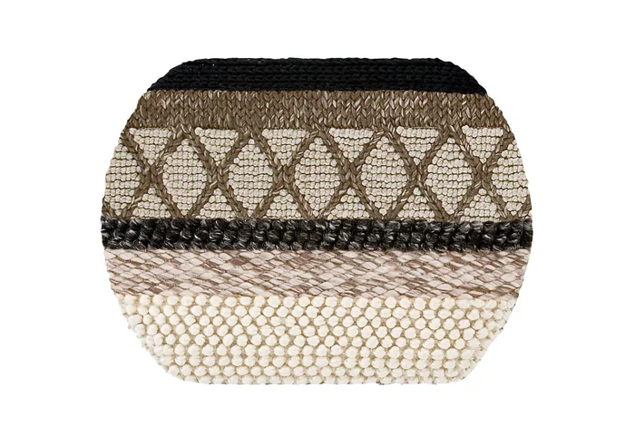 Gan Mangas Mini Naturales – Caramelo Teppich Entworfen von Patricia Urquiola