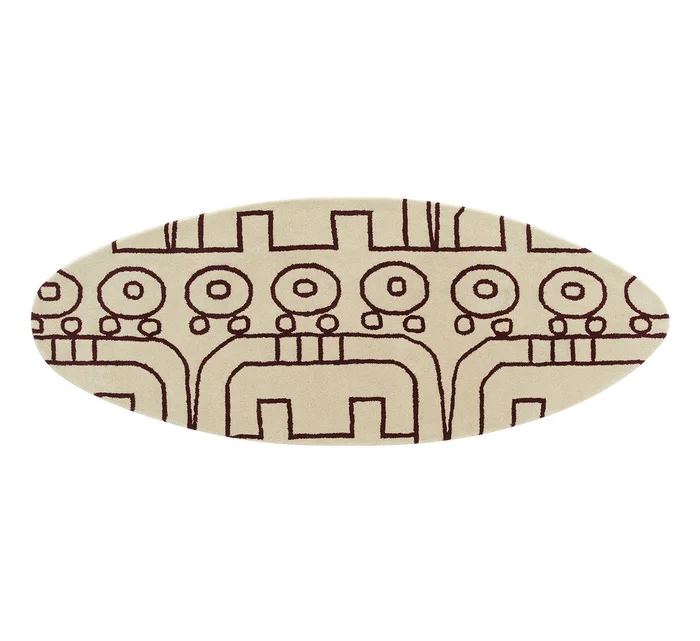 Gan Surf Malibú Atlántico Teppich Entworfen von Alejandra Gandía-Blasco