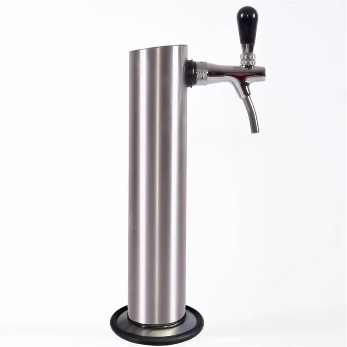 GDW Schanksäule aus Edelstahl mit Kompensatorschankhahn auch für BK160