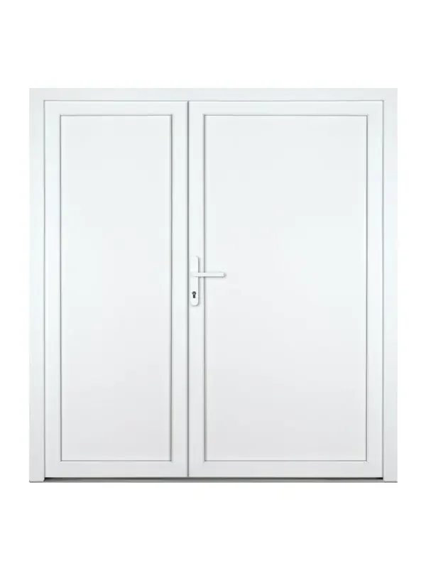 Gealan G7416 Doppeltür ohne Glas Asymmetrisch