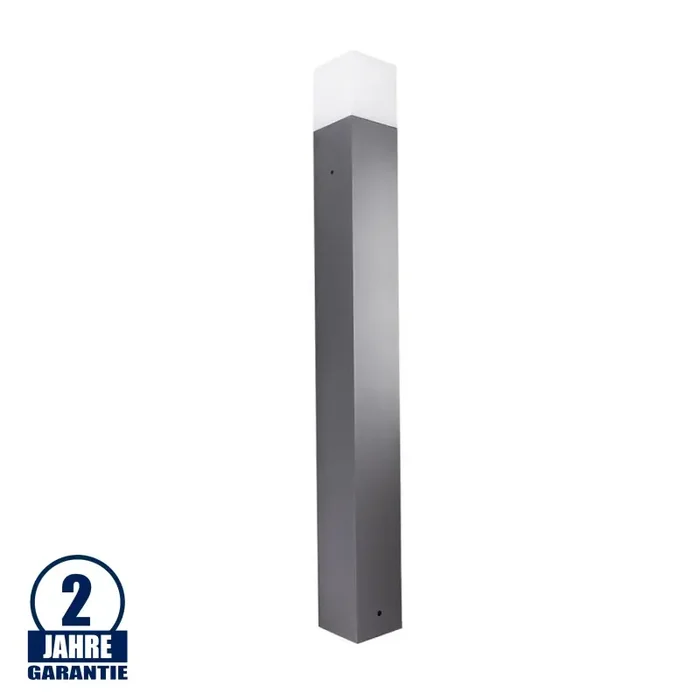 Gehweg Leuchte Standmontage 80cm Dunkelgrau