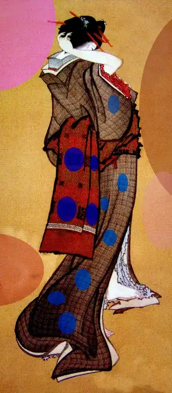 Gemälde auf Leinwand GEISHA 5