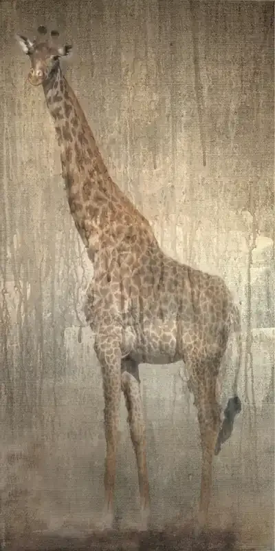 Gemälde auf Leinwand GIRAFFA MUG