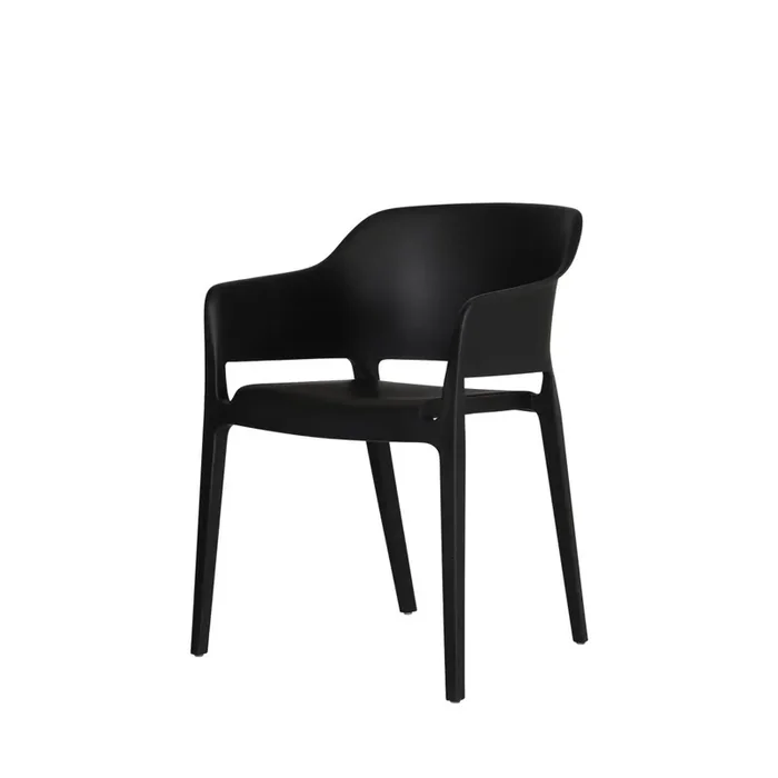 Giethoorn – Stuhl in Schwarz