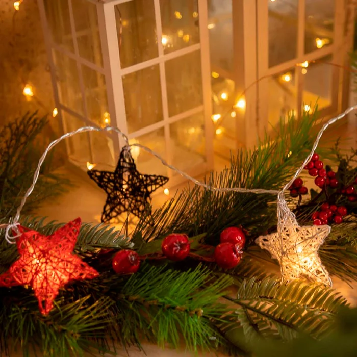 Girlande für den Außenbereich Stellina