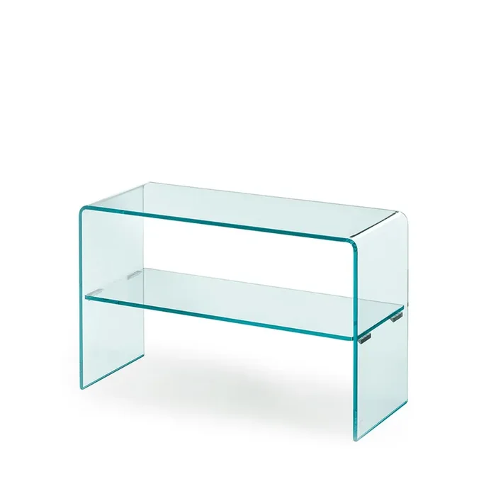 Glas-Couchtisch RIALTO SIDE von FIAM – Klar