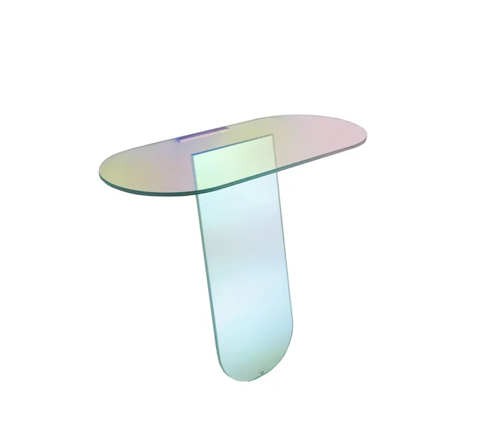 Glas Italia Shimmer Konsole Entworfen von Patricia Urquiola