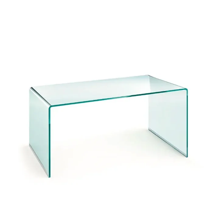 Glas-Schreibtisch RIALTO von FIAM – H 73 x B 100 x T 60