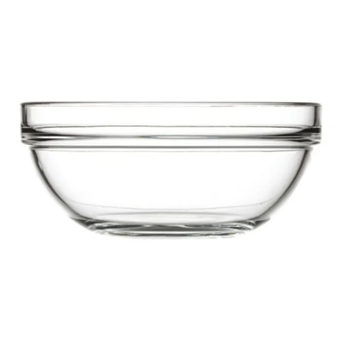 Glass bowl, Ø 172 mm, height 76 mm, 1.2 liters