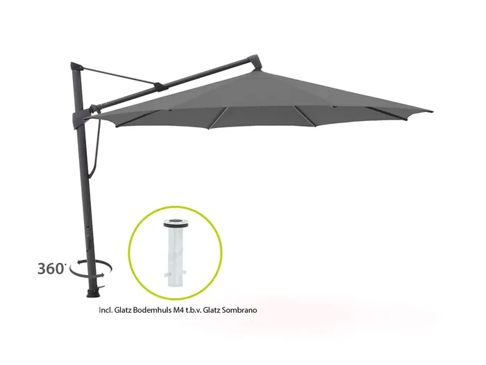 Glatz Sombrano S+ Easy Ampelschirm ø 350 cm