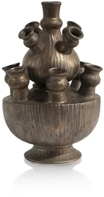 Golden Tulip Vase H39cm – Gold