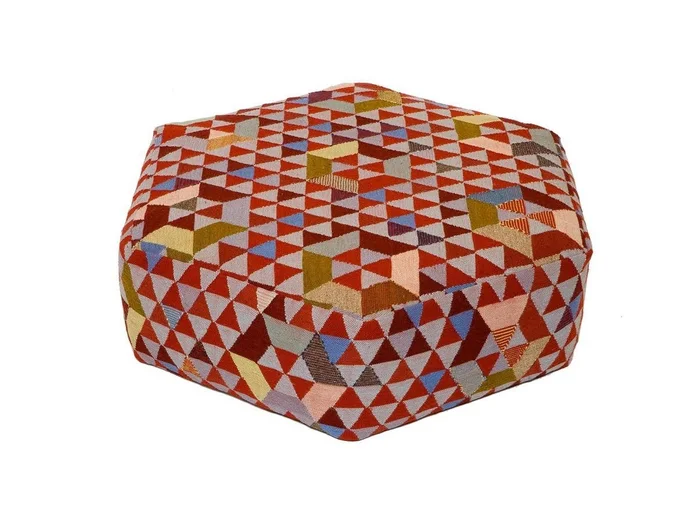 Golran Trianglehex Pouf – Sweet Pink Entworfen von Bertjan Pot