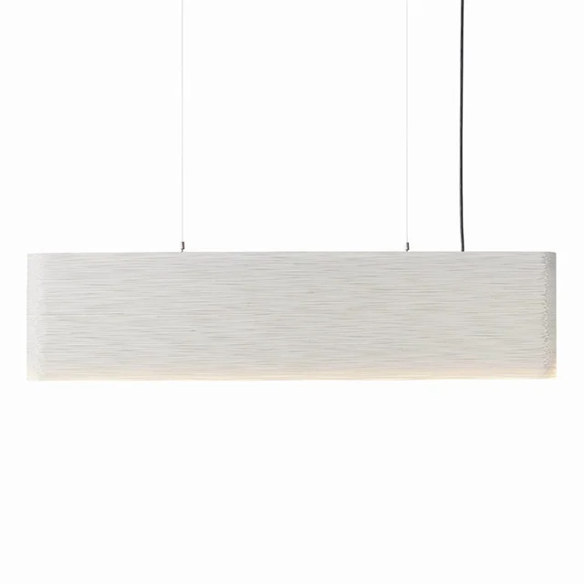 Graypants Linear Hewn 48/12 Pendelleuchte Weiß