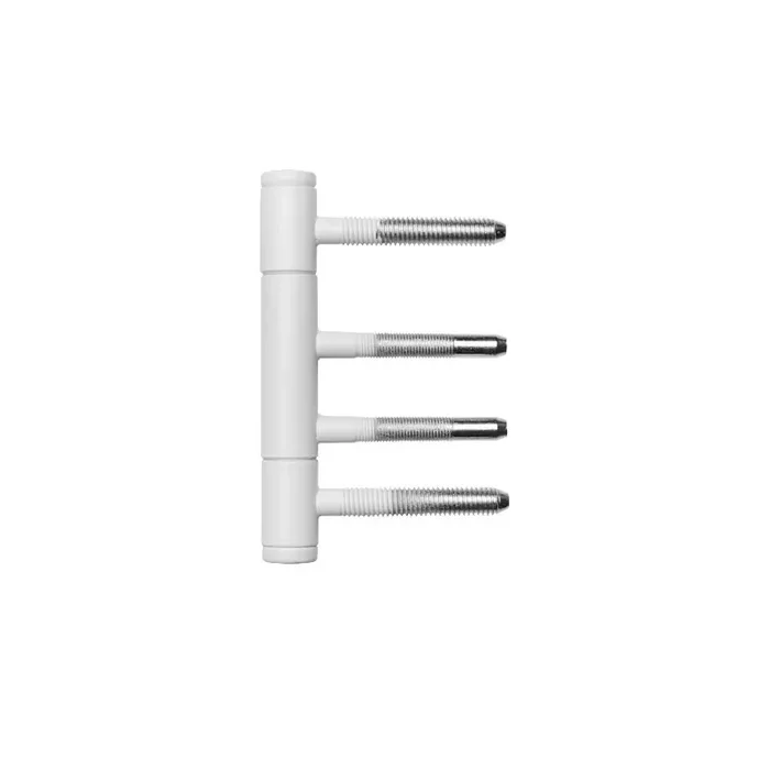 Griffwelt Holztürbänder 3-teilig Weiß matt