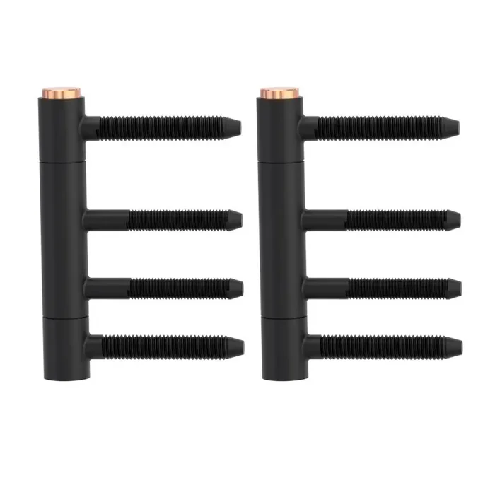 Griffwerk AXUM 9304 Holztürbänder 3-teilig Graphitschwarz-Kupfer