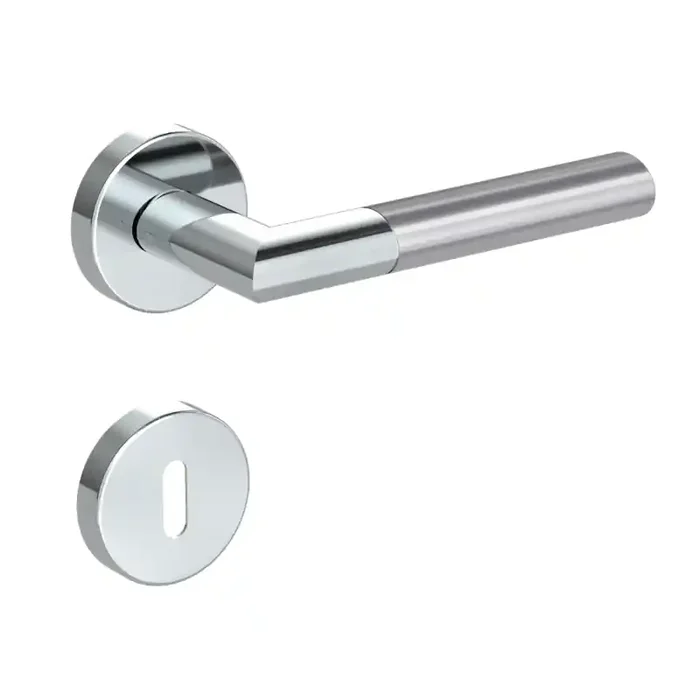 Griffwerk Türgriffgarnitur Arcia Edelstahl poliert-matt