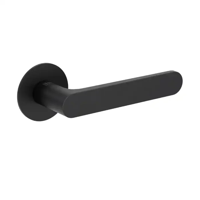 Griffwerk Türgriffgarnitur Avus Piatta S Flachrosette OS Graphitschwarz