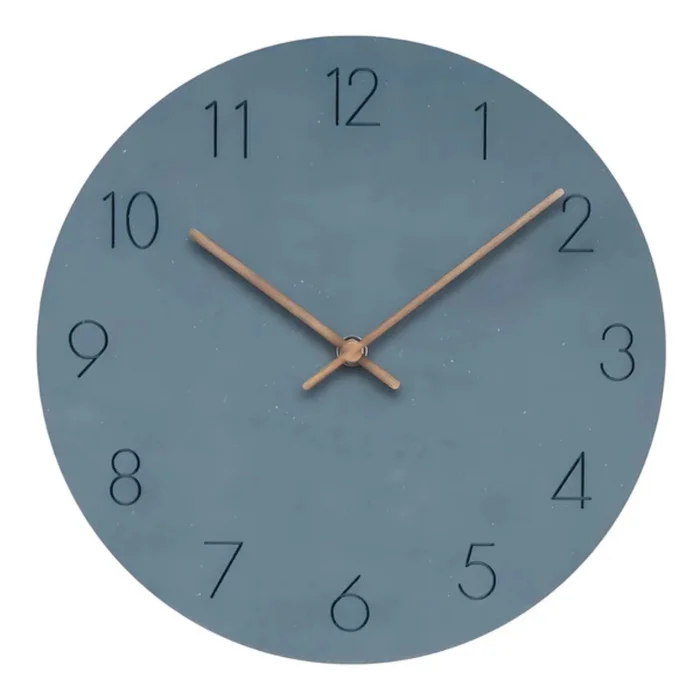 Große Wanduhr Holz Modern | Minimalistische Wandgestaltung