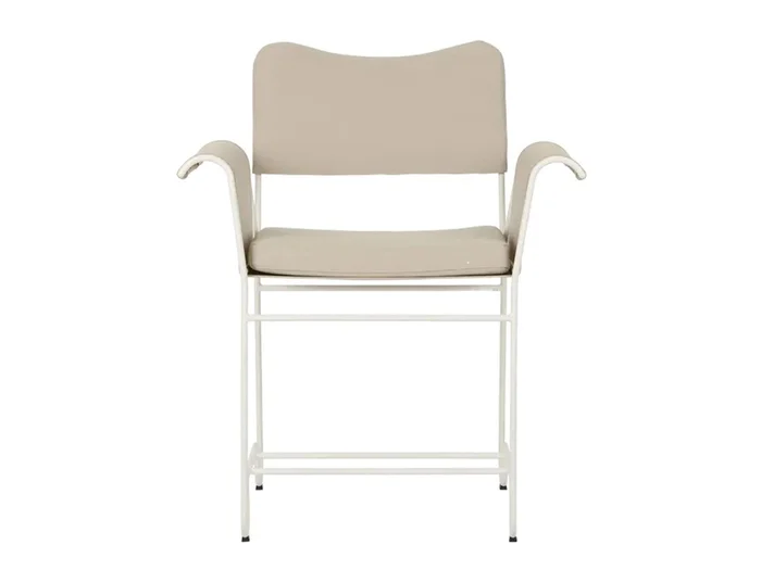 Gubi Tropique Outdoor Sessel – Weiß / Udine Limonta 117 Entworfen von Mathieu Matégot