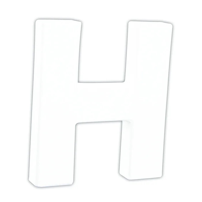 H Aufkleber klein Décopatch [Größe 1,5×10,5×12 cm]