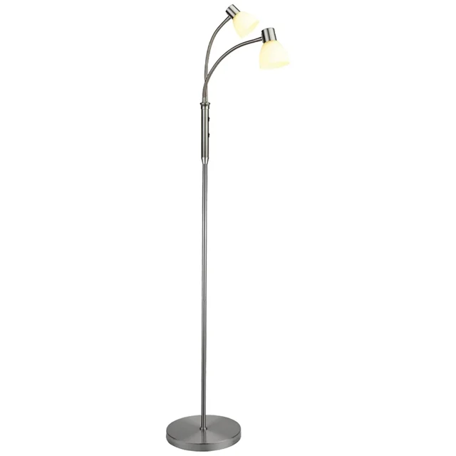 Halo Design Hudson Stehlampe 2-armig Opal