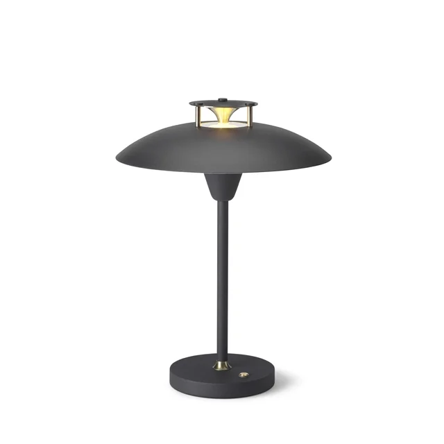 Halo Design Stepp 1-2-3 Tragbare Lampe Schwarz