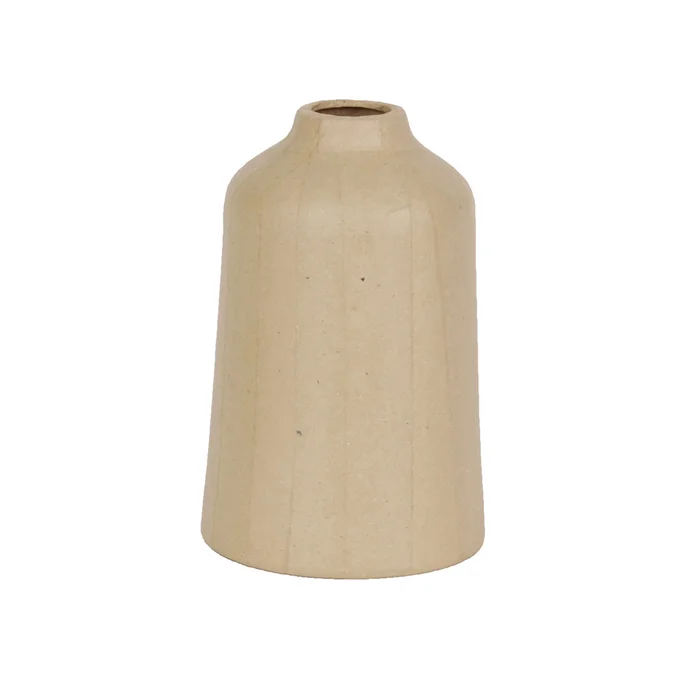 Handgefertigte Vase Décopatch [Größe 13,5×13,5×21 cm]
