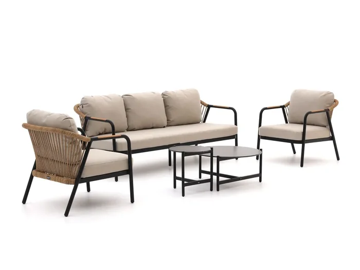 Hartman Nice Sessel-Sofa Lounge-Set 5-teilig