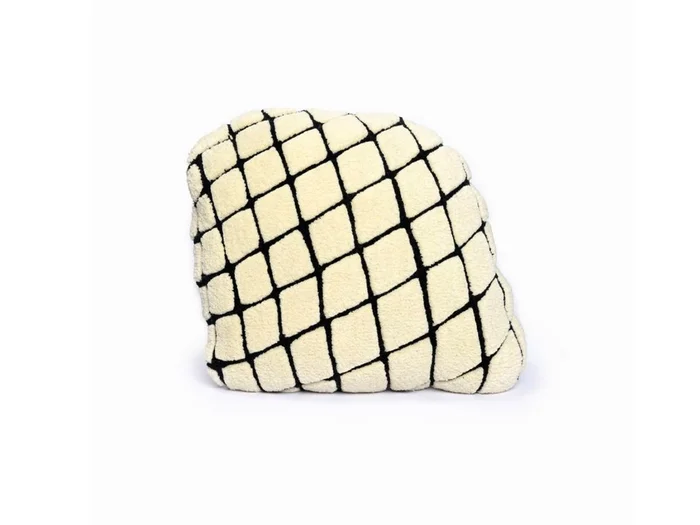 Haus Üger Grid Offwhite Kissen