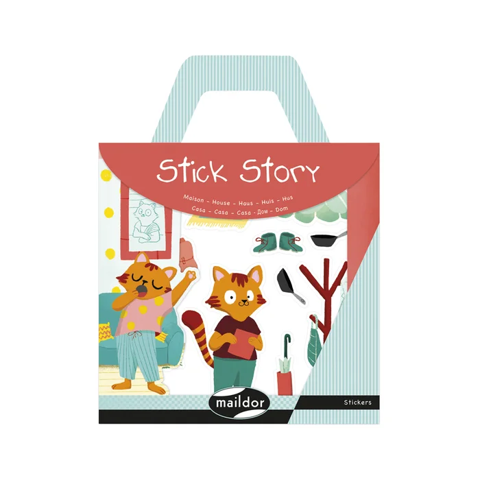 Haustüraufkleber Maildor Story [Größe 15×19,5 cm]