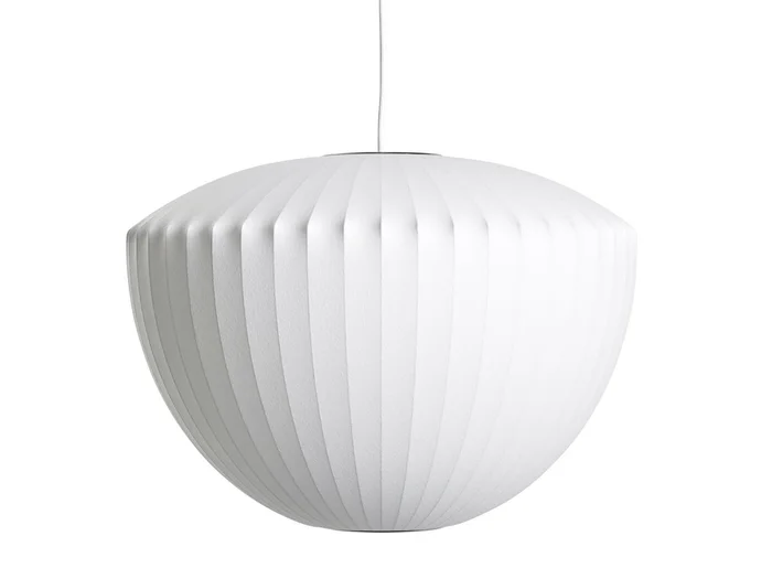 Hay Nelson Apple Bubble M/Off White Pendelleuchte Entworfen von George Nelson