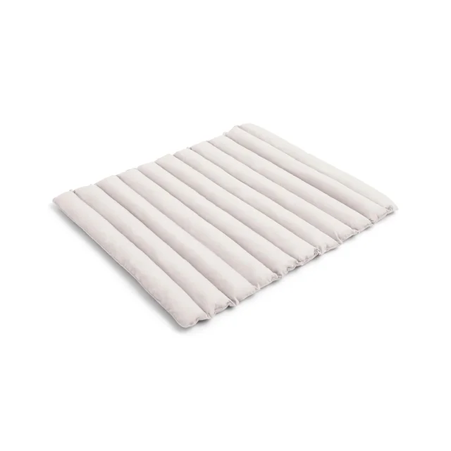 HAY Palissade Soft Quilted Weiß für Esszimmerbank Creme