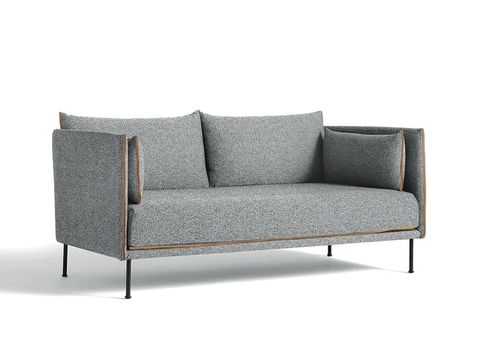 Hay Silhouette Mono 2-Sitzer Sofa – Hallingdal 130 / Cognac Entworfen von GamFratesi