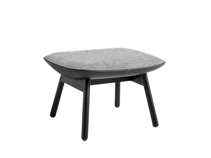 Hay Uchiwa Ottomane – Schwarze Eiche / Hallingal 166 / Sierra Black SI1001 Entworfen von Doshi Levien