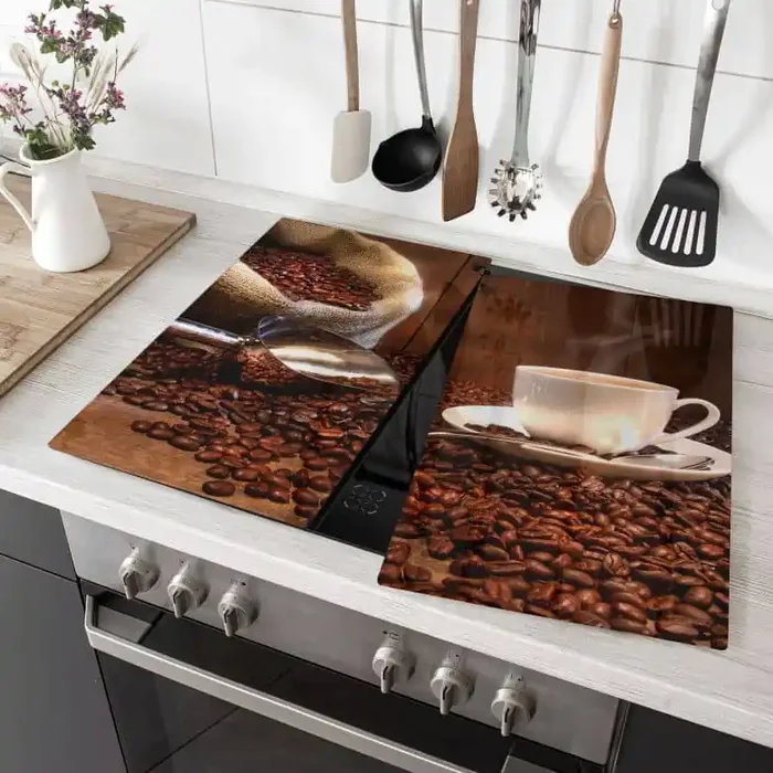 Herdabdeckplatte Kaffeegenuss