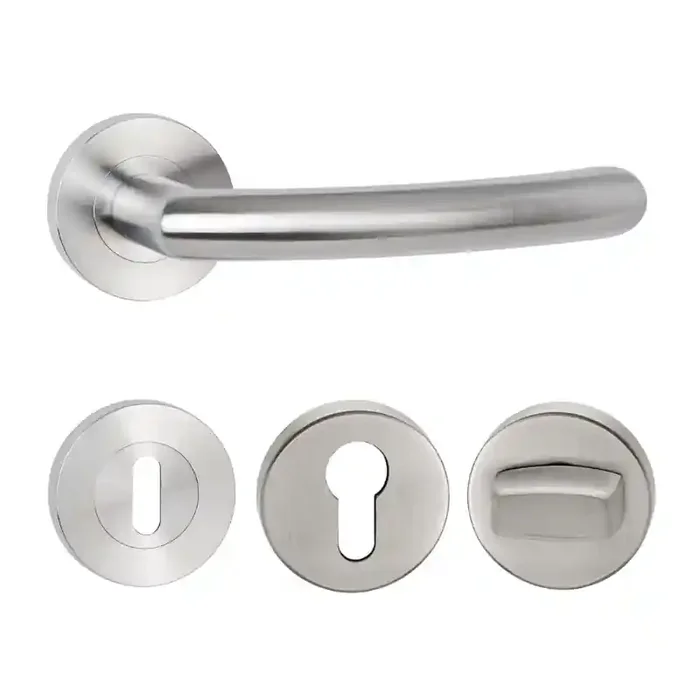 Hermat Drückergarnitur Jana Edelstahl matt