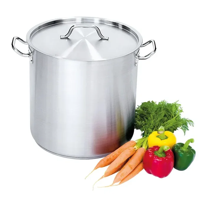 High shape soup pot with lid, Ø 160 mm, height 120 mm, 2.5 liters