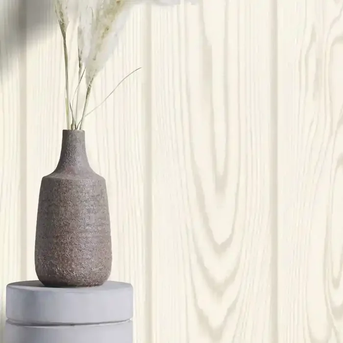 Holzoptiktapete, Vliestapete Factory V weiß