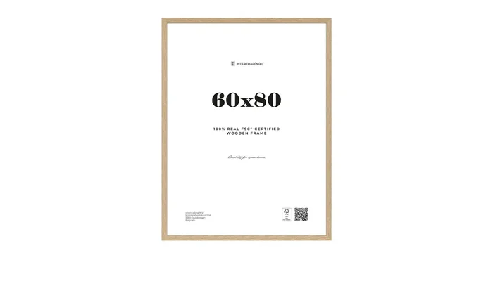 Holzrahmen Toronto 60 x 80 cm